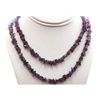 Image 2 : Amethyst uncut beads 265.0 ctw Necklace