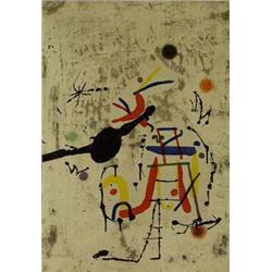 JOAN MIRO (Spanish. 1893-1983)