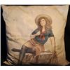 Image 1 : Vintage Cowgirl Pillow