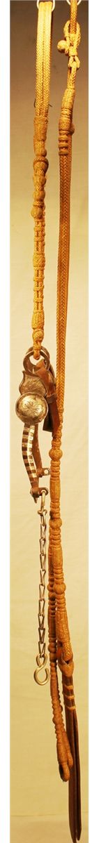 Luis Ortega Rawhide Braided Bridle