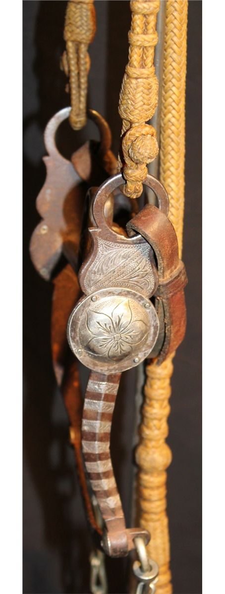 Luis Ortega Rawhide Braided Bridle