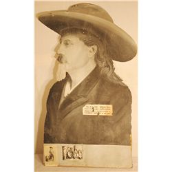 Buffalo Bill Sillouette by Adolph Spohr