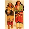 Image 1 : Pair of Skookum Dolls