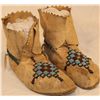 Image 1 : Ute Child's Beaded Moccasins