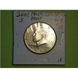2001 S KENNEDY 1/2 DOLLAR