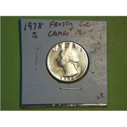 1978 S WASHINGTON QUARTER