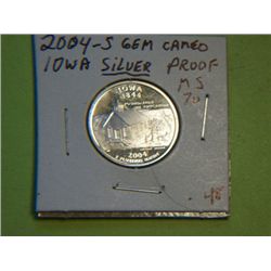 2004 S SILVER WASHINGTON QUARTER