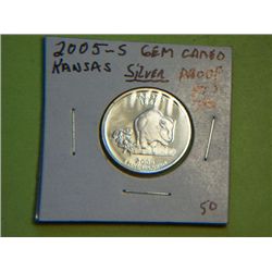 2005 S SILVER WASHINGTON QUARTER