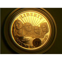 1991 S MOUNT RUSHMORE 1/2 DOLLAR