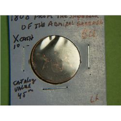 1808 ADMIRAL GARDNER SHIPWRECK COIN