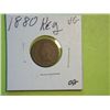 Image 1 : 1880 INDIAN HEAD CENT