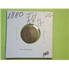 Image 1 : 1880 INDIAN HEAD CENT