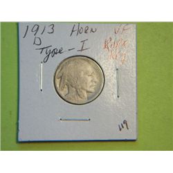 1913 D BUFFALO NICKEL