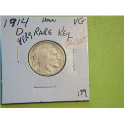1914 D BUFFALO NICKEL