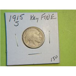 1915 S BUFFALO NICKEL