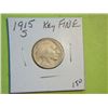 Image 1 : 1915 S BUFFALO NICKEL