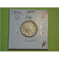 1916 D BUFFALO NICKEL
