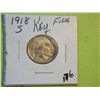 Image 1 : 1918 S BUFFALO NICKEL