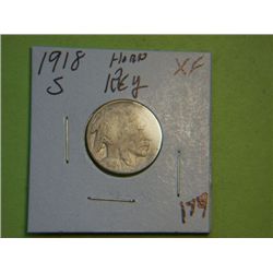 1918 S BUFFALO NICKEL