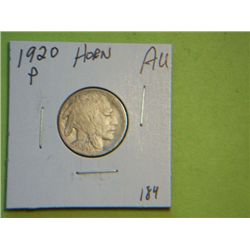 1920 P BUFFALO NICKEL