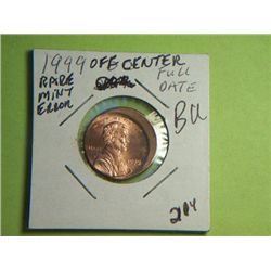 1999 P LINCOLN CENT