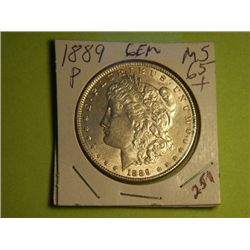 1889 P MORGAN DOLLAR