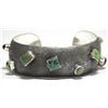 Image 1 : Old Pawn Navajo Multi-Stone Sterling Silver Cuff Bracelet - Brenda Barbone & Nikai