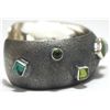 Image 2 : Old Pawn Navajo Multi-Stone Sterling Silver Cuff Bracelet - Brenda Barbone & Nikai