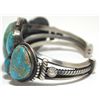 Image 3 : Old Pawn Navajo Royston Turquoise Sterling Silver Cuff Bracelet - GP