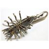 Image 3 : Navajo Turquoise Sterling Silver Scorpion Pendant & Pin