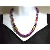 Image 1 : Navajo Sugilite & Multi-Stone Necklace - Tommy Singer