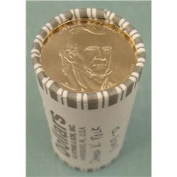 1 Gem Unc Roll 2009-D Polk Presidential Dollar 25 Coins