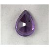 Image 2 : 12.48 CT PURPLE/RASPB ALEXANDRITE PEAR GEMSTONE