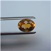 Image 1 : Loose Natural Citrine Oval 16mm x 13mm LIGHT ORANGE color tone