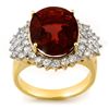 Image 1 : Genuine 9.18ctw Pink Tourmaline & Diamond Ring 14K Gold
