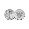 Image 1 : BRILLIANT UNCIRCULATED 1oz Silver American Eagle - Random Date