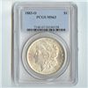 Image 1 : 1883 Morgan Silver Dollar MS63 PCGS Certified - P1883