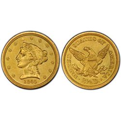 $2.5 Liberty Gold - Quarter Eagles - 1840 to 1907 - CIRCULATED