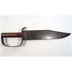 RARE CONFEDERATE CIVIL WAR ERA D GUARD COMBAT BOWIE KNIFE