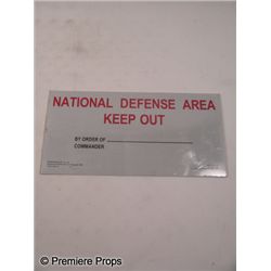 X-Files Government Sign