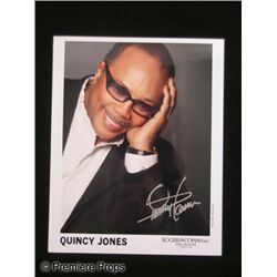 Signed Quincy Jones Photo