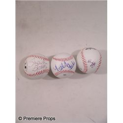 Brooke Burke/Suzanne Somers/Nicolette Sheridan Signed Baseballs