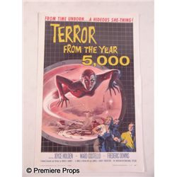 Terror From The Year 5,000 Glossy Poster