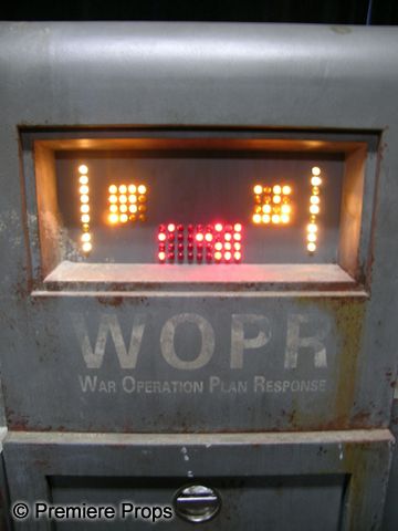War Games Original WOPR Computer