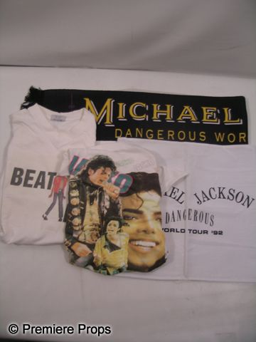 Michael Jackson Dangerous Tour Items