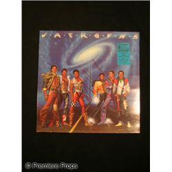 Michael Jackson Signed 'Victory' LP Cover