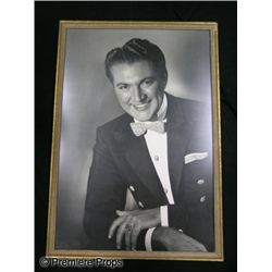 Liberace B&W Framed Photo