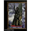 Image 1 : Sammy Davis Jr. Stained Glass Mirror