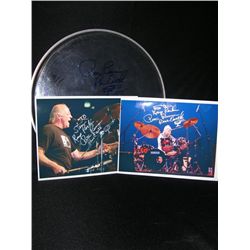 Pete Rivera Signed Drum Head