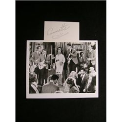 Annette Funicello Signature
